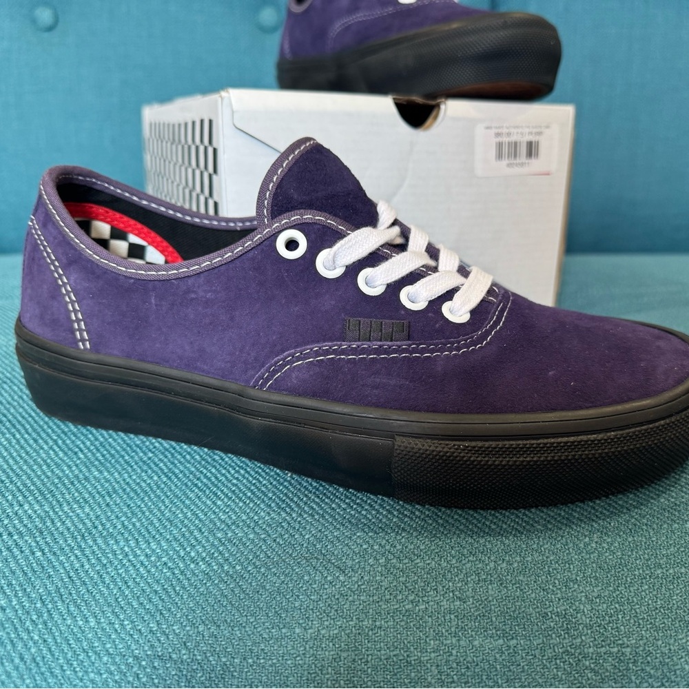 VANS SKATE AUTHENTIC SUEDE DARK PURPLE